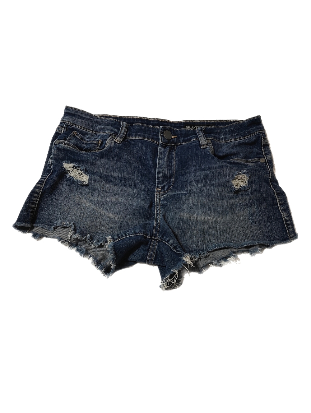 Blank NYC Distressed Denim Shorts Size 28 Cutoff Jean Shorts